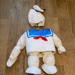 Ghostbuster StayPuft Marshmallow costume sz 18m-2t